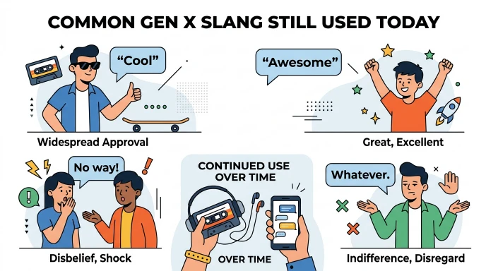 Common Gen X Slang Still Used Today