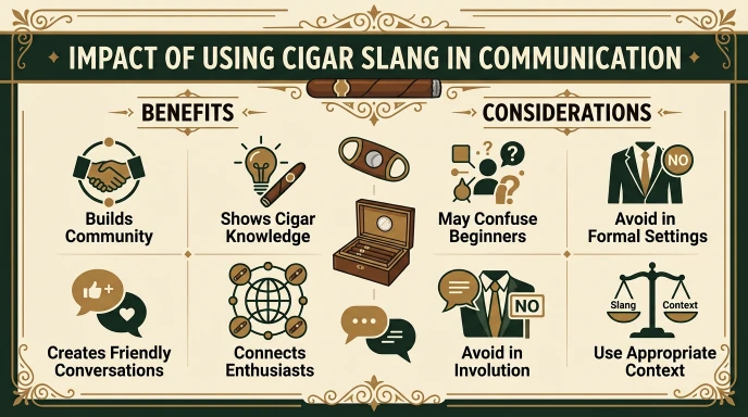 Impact of Using Cigar Slang in Communication