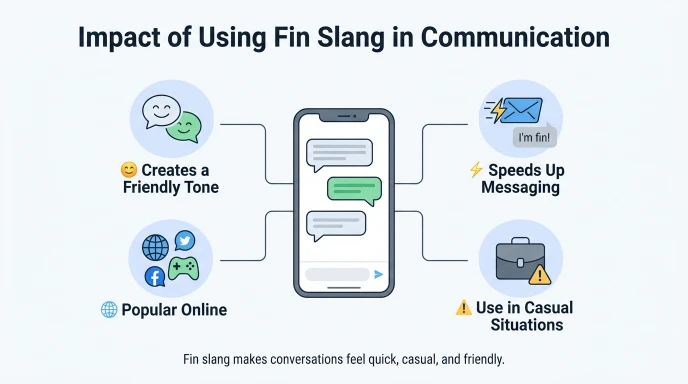 Impact of Using Fin Slang in Communication