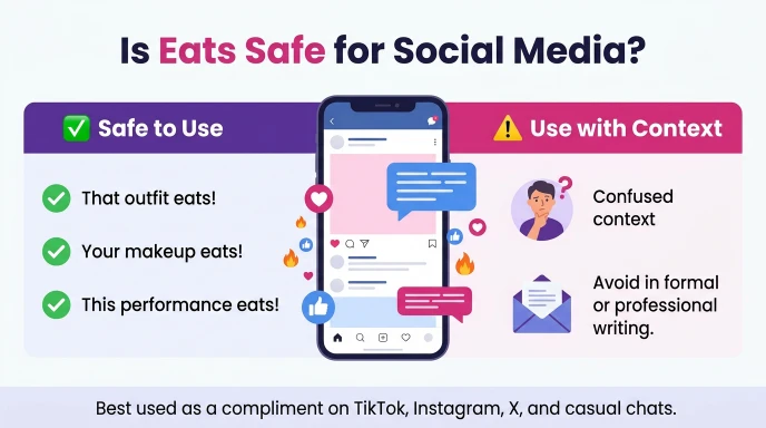 Is Eats Safe for Social Media?
