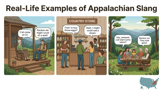 Real-Life Examples of Appalachian Slang