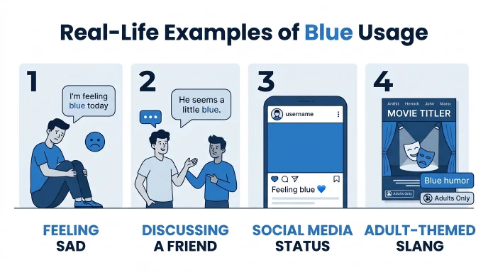 Real-Life Examples of Blue Usage