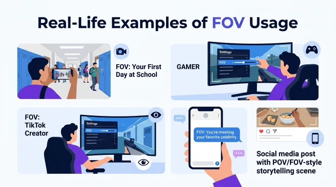 Real-Life Examples of FOV Usage