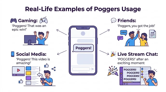 Real-Life Examples of Poggers Usage