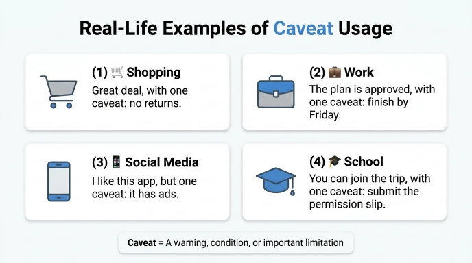 Real-Life Examples of Caveat Usage