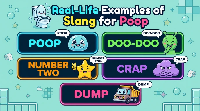 Real-Life Examples of Slang for Poop
