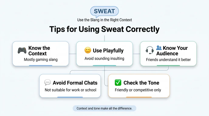 Tips for Using Sweat Correctly