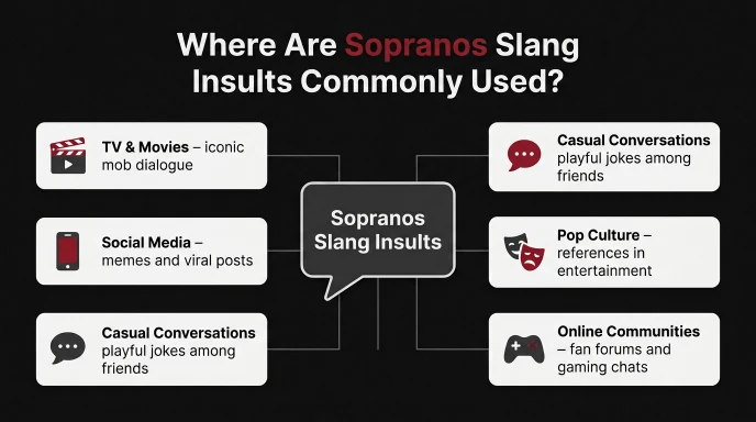 Where Are Sopranos Slang Insults Commonly Used?