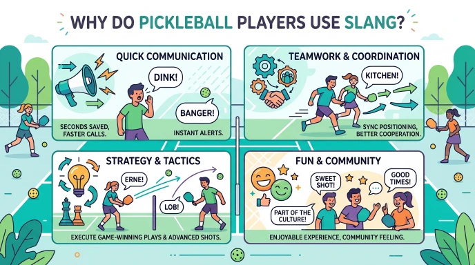 Why Do Pickleball Players Use Slang?