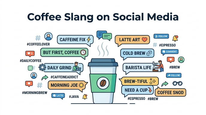 Coffee Slang on Social Media