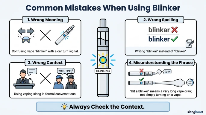 Common Mistakes When Using Blinker