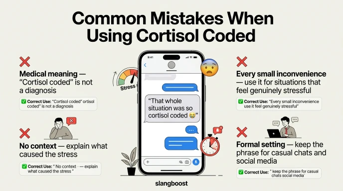 Common Mistakes When Using Cortisol Coded