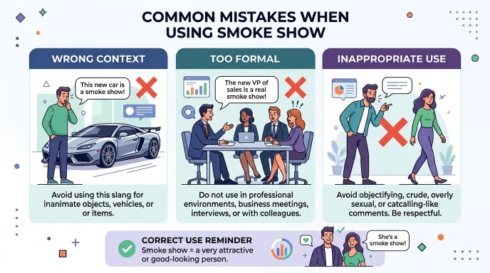 Common Mistakes When Using Smoke Show