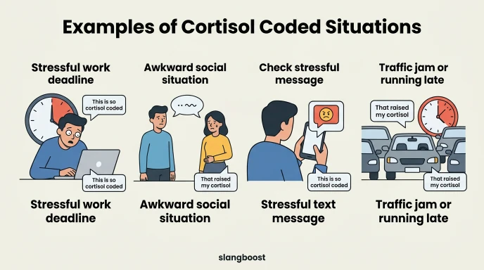 Examples of Cortisol Coded Situations