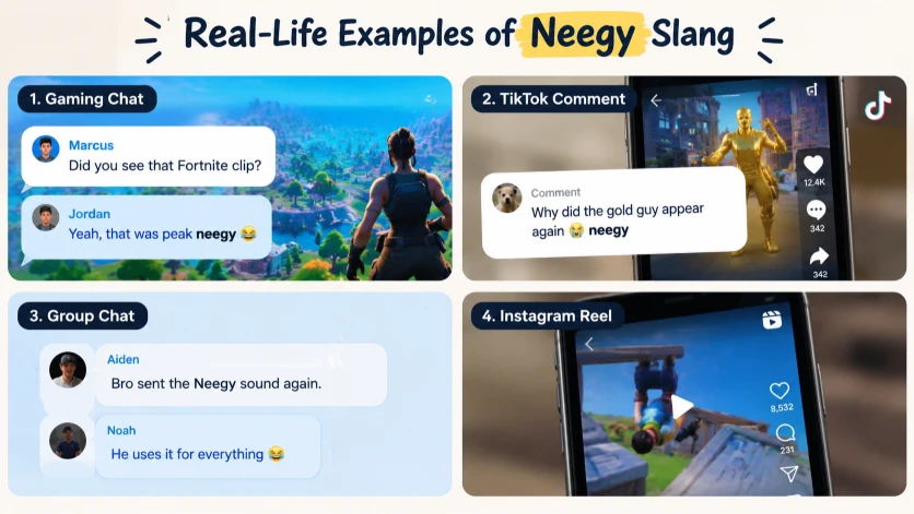 Real-Life Examples of Neegy Slang