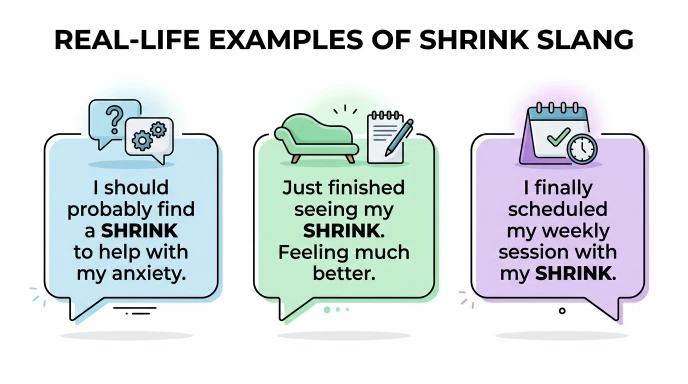 Real-Life Examples of “Shrink” Slang