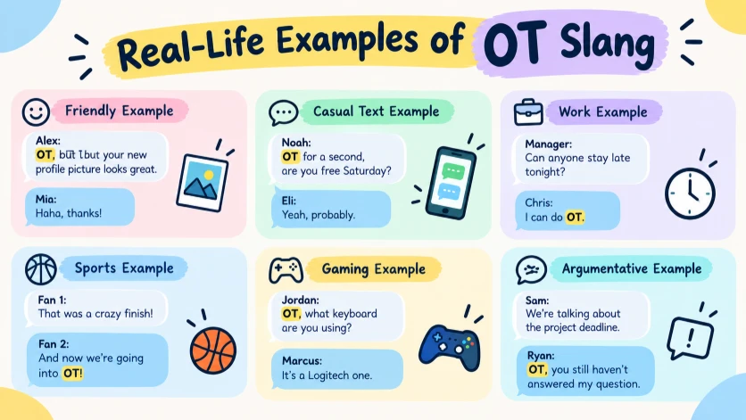 Real-Life Examples of OT Slang