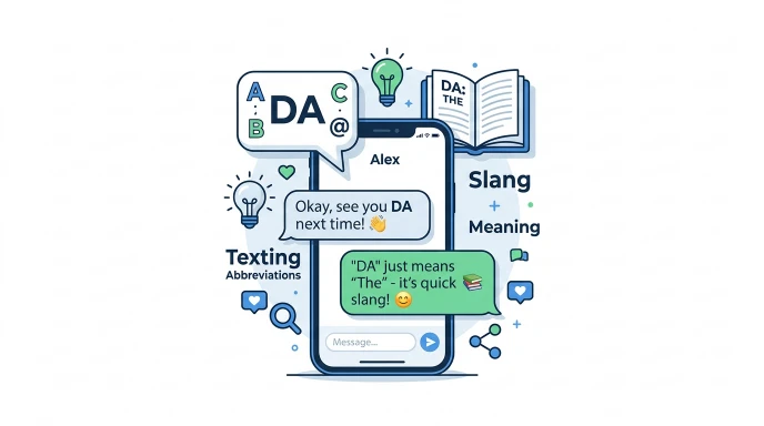da meaning slang