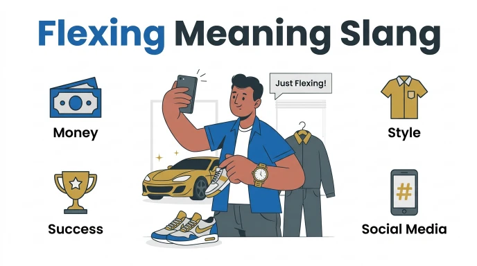 flexing meaning slang