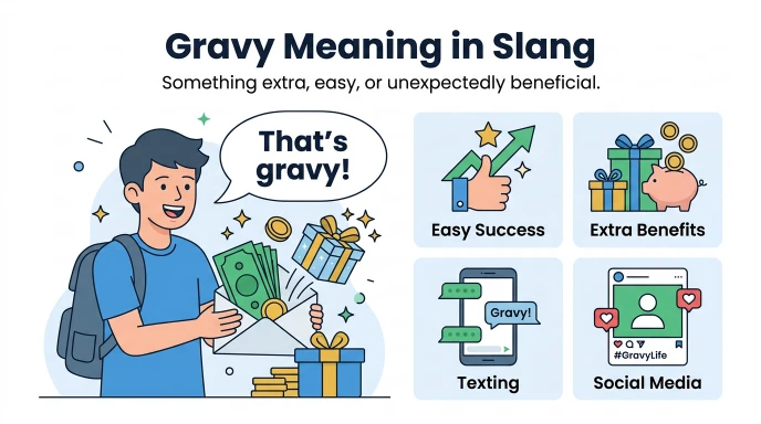 gravy meaning slang