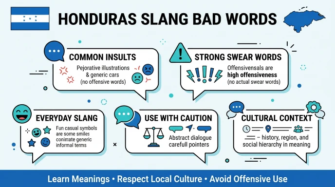 honduras slang bad words