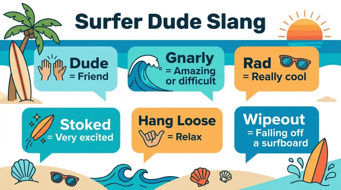 surfer dude slang