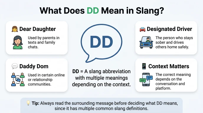 what does dd mean in slang