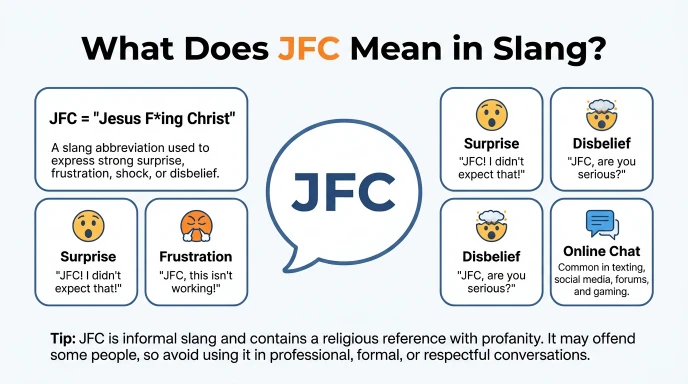 what does jfc mean in slang