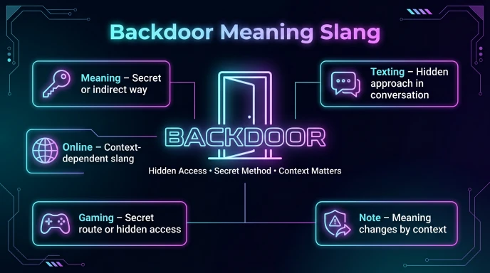 backdoor meaning slang