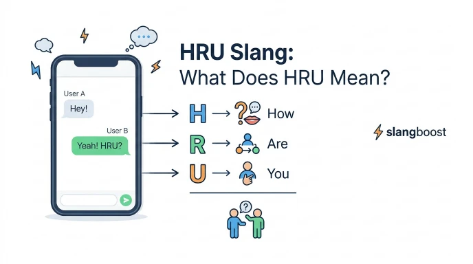 hru slang