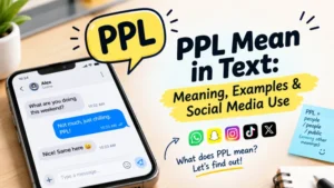 ppl mean in text