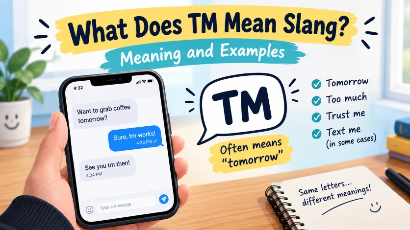 what does tm mean slang