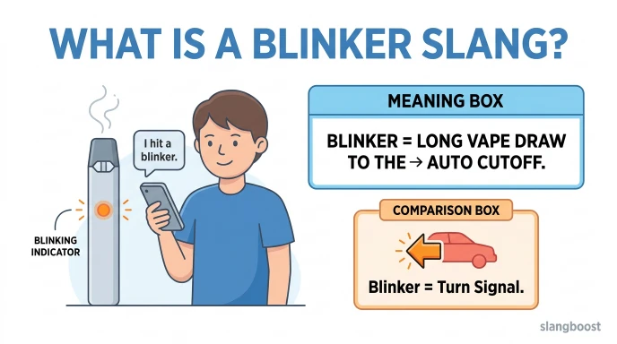what is a blinker slang