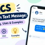 rcs mean in text message