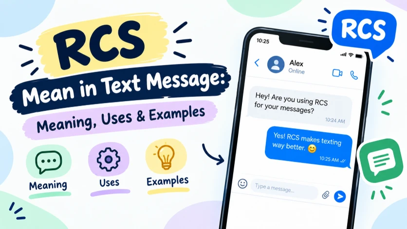 rcs mean in text message